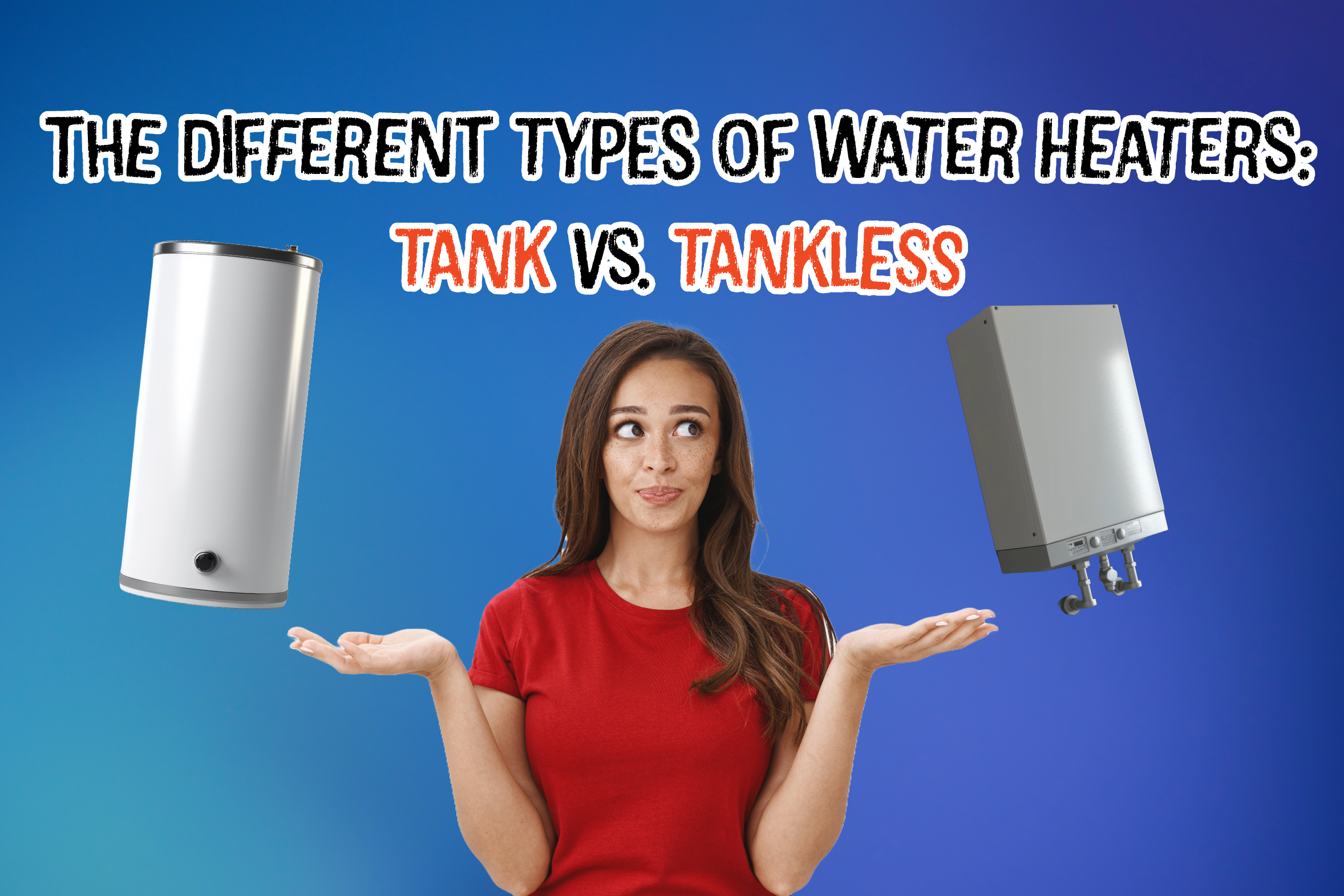 Loveland, Ohio plumbing blog on the differences between tank and tankless water heaters.